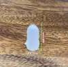 Cascas de Cápsula de Plástico PE Atacado com Tampas para Pregos de Cola de Reparo de Pneus, Cascas Vazias, Frascos Cápsula Flip-Top e Selos de Garrafa