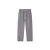Calças compridas retas casuais oversized para primavera e outono para homens, calças de perna larga lisas versáteis de alta qualidade na moda estilo americano