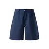 Shorts de Mezclilla Casual para Hombre Verano Nuevo Tendencia Calle Marca Delgada Versátil Cómodo Holgado Pierna Ancha Pantalones de Cinco Puntos Mayoreo