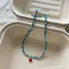 ¡Compartiendo el Ambiente de Primavera y Verano con un Collar Colorido! ¡En primavera y verano, deberías usar colores coloridos en tu cuerpo para tener buen humor!