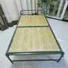 Assuntos Civis Socorro a Desastres Lençol de Bambu Cama de Bambu Pessoa Campo de Resgate Bambu Dobrável Duplo Cama Sem Instalação Anti-tombamento Placa Dura Cama