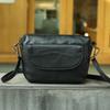 Bolso de Hombro para Mujer de Piel de Vaca de Primera Capa, Bolso Pequeño Versátil y Sencillo, Textura de Cuero Genuino, Bolso Cruzado para Citas, Bolso de Hombro Moderno para Exteriores