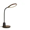 Luminária de mesa LED de encaixe para estudar, proteção ocular, leitura, trabalho de mesa, luminária de mesa com mangueira ajustável universal, luminária de mesa transfronteiriça