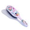 Peine de Cojín de Aire con Bolsa de Aire Grande Patrón de Estampado de Flores de Mariposa Especial para Damas Peine de Estilo Lindo Peine para Cabello Rizado Presionar