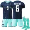 26 Camiseta de Alemania de Visitante Número 17 Wirtz, Número 13 Muller, Número 7 Havertz, Camiseta de Fútbol Copa del Mundo