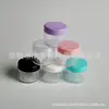 Frasco de crema morado 20g, botella dispensadora negra, botella de boca ancha, botella de esmalte de uñas 20ml, caja de polvo para maquillaje, caja dispensadora de sombras de ojos