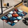 Alfombrilla de suelo de barro de diatomeas para guijarros transfronteriza, alfombrilla absorbente antideslizante para baño, alfombrilla de secado rápido para pies, alfombra para puerta de inodoro del hogar