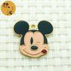 Acessórios de joias DIY do Pato Donald, pingente único de cabeça de animal de desenho animado série, pingente de corda de cabeça, pingente de corda de mão do Mickey Mouse