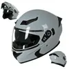 Capacete Articulado para Motocicleta Voss Novo Padrão Nacional, Lente Dupla, Para Todas as Estações, Capacete Integral Unissex, Capacete de Verão, Certificado 3C