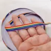 Corda trançada protetora para escorregador infantil com fita trançada arco-íris para bolsa, fita de medalha DIY, cesta suspensa, fita decorativa para cadeira
