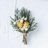 Estilo Floresta Fresco Estilo Coreano Flor Seca Eterna Mini Decoração de Parede Pendente de Parede Pequeno Buquê Enfeites Enfeites para o Dia dos Namorados Chinês