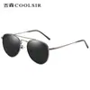 Gafas de Sol Polarizadas para Hombre de Moda Transfronteriza, Protección Solar, Gafas Estilo Aviador, Gafas Estilo Piloto para Conducir