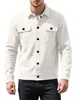 Chaqueta cárdigan lisa casual para hombre, chaqueta de trabajo a cuadros para primavera y otoño talla europea, chaqueta para hombre transfronteriza