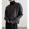 Suéter de Punto Trenzado Estilo Old Money Chaqueta Cardigan para Hombre de Gama Alta Negocios Otoño e Invierno Comercio Exterior Venta al por Mayor Transfronteriza
