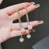 Aguja de plata 925, diseño de nicho, aretes de puesto de mercado nocturno, fuente mayorista, aretes de moda estilo coreano, aretes populares