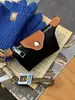 Mini Bolsa de Nylon para Empanadas 2026 Nuevo Modelo Bolsa para Audífonos Bloques de Color Compacta para Monedas y Llaves Bolso Cuadrado Pequeño de Moda
