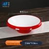 Plato de mondongo comercial plato de hielo seco tienda de hotpot de Chongqing plato volcán plato de concepto artístico plato para ahumar y enjuagar carne vajilla de melamina venta al por mayor