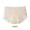 Ropa Interior Femenina de Encaje Francés, de Cintura Media, Antibacteriana 7A, Semitransparente, Sexy, Puro Deseo, Amigable con la Piel, Tanga Femenina al por Mayor