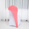 Funda Decorativa Transfronteriza para Respaldo de Silla de Una Sola Pierna, Pieza Única Elástica, Funda para Silla de Hotel y Banquete, Color Sólido, Cubierta para Respaldo de Silla de Una Sola Pierna Baita