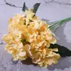 Paleta de flor de simulación de boda hortensia grande flor guía de camino salón de bodas de hotel flor de seda decoración de escena de boda flor artificial