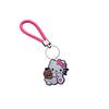 Llavero de cuerda trenzada creativo de la serie Hello Kitty de Amazon, colgante de coche creativo Dunhuang de cuero con dibujos animados