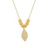 Collar de hoja de plata S925 con colgante de hoja para clavícula femenina, diseño avanzado, estilo celebridad de Internet, joyería de cuentas al por mayor