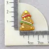 Accesorios para Funda de Teléfono Móvil de Alce Accesorios para el Cabello DIY Accesorios de Navidad Muñeco de Nieve Árbol de Navidad Pegamento de Crema DIY Accesorios para Tocados de Resina