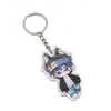 Decoración de Soporte de Figura de Acrílico, Merchandising de Celebridades y Anime, Llavero Colgante Pequeño de Pareja de Dibujos Animados, Hecho a Medida