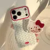 Funda Soporte Mecedora de Gato Lindo para Apple 17, Adecuada para iPhone 16, Huawei Nova 15, con Diseño Lateral en Forma de Corazón