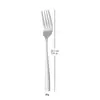 Amazon Juego de Cubiertos Western de Acero Inoxidable Cuchillo, Tenedor y Cuchara de Hotel Cuchillo para Bistec Espeso de Alta Calidad, Tenedor y Cuchara de Postre