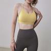 Nova Roupa Íntima Esportiva Nua Costas Lindas Integrada Roupa Externa Alça Avançada À Prova de Choque Push-up Fitness Yoga Colete