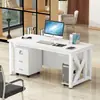 Mesa de computador para casa, mesa para funcionários, mesa de escritório, mesa dupla para gerente, mesa de escritório, mesa de estudo, mesa de escrita estilosa