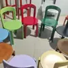 Silla Nórdica de Madera Maciza Silla de Comedor Diseñador Retro Restaurante Uso Doméstico Mediados de Siglo Silla Simple con Respaldo Escritorio