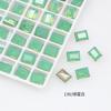 Dongzhou Crystal 8*6mm Pequeños Diamantes de Imitación para Uñas Hielo Azucarado Súper Brillantes Diamantes de Imitación de Vidrio K9 Decoraciones de Uñas Coloridas Diamantes de Imitación con Punta Inferior Venta al por Mayor