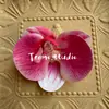 Flores Artificiales Mixtas con Phalaenopsis Rosa, Gipsófila y Populares Flores de Zapato de Horquilla de Xiaohongshu