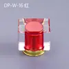 En Stock 15 Piezas Tapas para Botellas de Perfume, Carcasa Transparente Cuadrada, Tapas Metálicas de Colores, Accesorios para Botellas de Perfume, Al Por Mayor