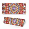 Fábrica de Origem Atacado Estilo Étnico Mouse Pad Espesso Grande Personalizado Padrão Pad para Mesa de Computador Suporta Dropshipping