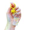 Chaveiro Acrílico Luminoso Desenho Animado Outono 2026 com Óleo Flutuante e Areia com Glitter para Decoração de Mochila Infantil Presente