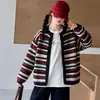 Conjunto de otoño para niña 2026 nueva colección: cárdigan de punto, pantalones casuales estilo coreano y capa base holgada - un conjunto de tres piezas