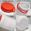 Cubo de plástico recto redondo portátil 2 kg 3 kg 4 litros 6 L 10 L para almacenamiento de alimentos, salsa de frijol fermentado, salsa de ostras