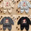 Conjunto de outono para meninos, novo modelo estiloso de comércio exterior, conjunto casual de duas peças estiloso para crianças de primavera e outono, estilo coreano