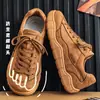 Zapatos Birkenstock para hombre, nuevos, otoño, vintage, versátiles, zapatillas de suela blanda, para exteriores, casual, deportivos, ropa de trabajo, puntera ancha, zapatos de moda