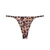 LODANVE Roupa íntima sexy europeia e americana com estampa de leopardo, tanga sem costura de cintura baixa para mulheres, esportiva estampada, quente, invisível, calcinha fio dental