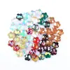 Venta al por mayor de fábrica color AB flor flor de ciruelo cristal cuentas de cristal accesorios hechos a mano para DIY cuentas sueltas cuentas con forma