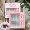 Kit de Cílios Postiços Transfronteiriços, Grande Capacidade, Sem Tufos, Cílios Postiços de Aparência Natural para Meninas, Inteligentes e Charmosos, Aumenta os Olhos