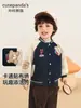 Chamarra Kaka Panda para Niños con Forro de Felpa, Chaqueta de Béisbol para Niños, Top Cálido de Invierno para Niñas, Conjunto de Invierno para Bebé, Estilo Moderno