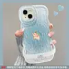 Pintura a Óleo Elefantinho Adequado para Capa de Celular Apple 13Promax 16 Meninas Fofas 15 Suportes Duplos 14 Silicone 11 Huawei