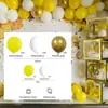 Cor Retro Corrente de Balões Festa de Aniversário Casamento Dia dos Namorados Decoração Conjunto de Balões para Feriado Atacado Macaron