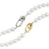 Fivela de Colar Pérola Duplo Círculo Banhada a Ouro 14K Preserva Cor Fivela de Pulseira Anel Único Acessórios de Fivela de Conexão para Joias DIY Feitas à Mão