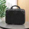 Maleta Estuche de Regalo Retro Estuche Cosmético Macaron Maleta Pequeña Souvenir Ventilador Bolsa de Almacenamiento Conveniente